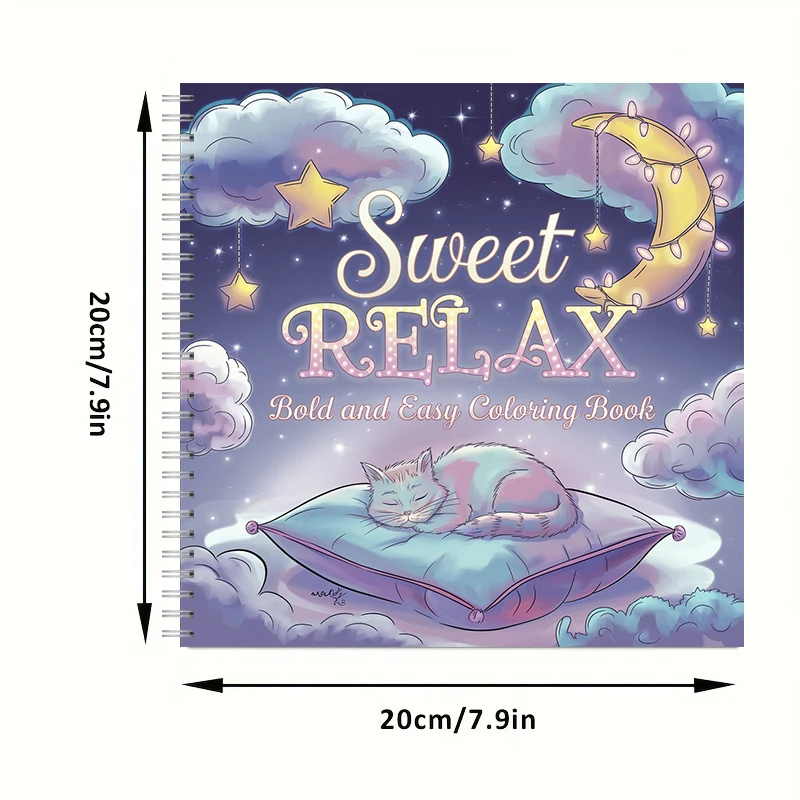 Coloring Book Sweet Relax for  - đánh giá và giá School Supplies