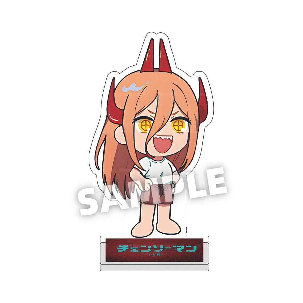 Chainsaw Man Chibi Acrylic Dis - đánh giá và giá Desk Accessories