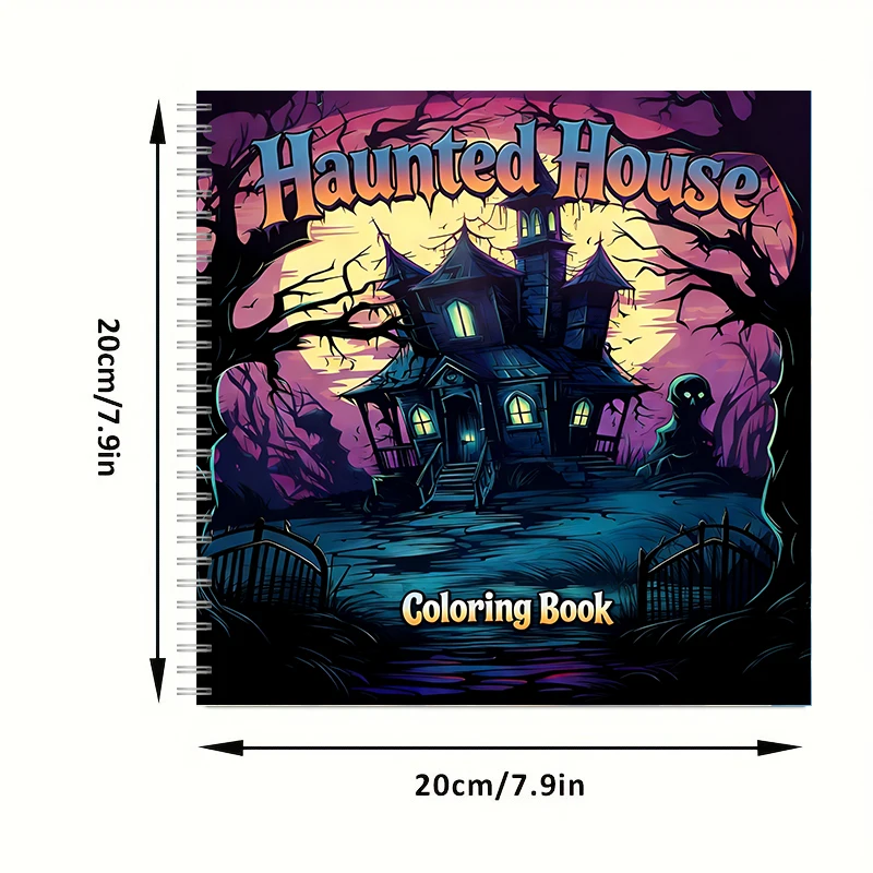 Haunted House Coloring Book fo - đánh giá và giá School Supplies